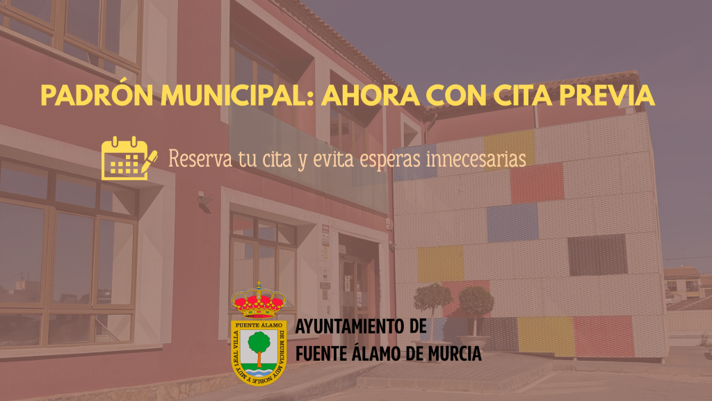 Padrón Municipal: cita previa para una atención más ágil