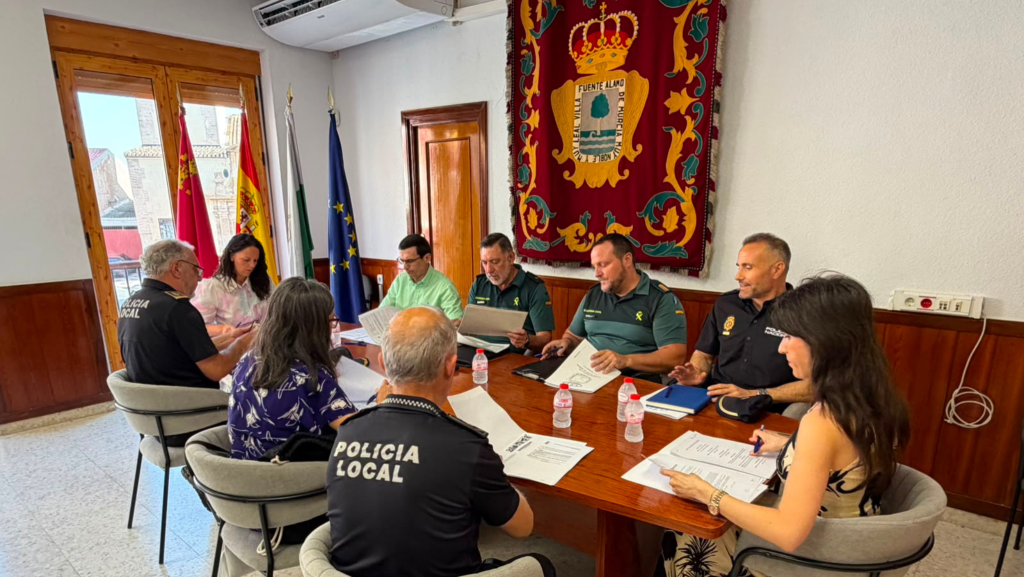 Fuente Álamo refuerza la coordinación en materia de seguridad de cara a las fiestas patronales del municipio y sus pedanías