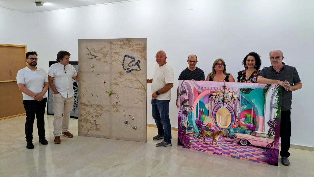 David Martínez Calderón y Richard García Rodríguez, ganadores del 54.º Concurso Internacional de Pintura Villa de Fuente Álamo