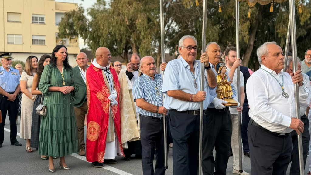 Fuente Álamo recibe a la Virgen de la Arrixaca en una jornada de tradición, historia y devoción